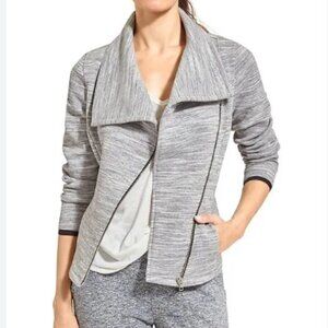 Athleta City Limits Jacket Heather Grey - Size M